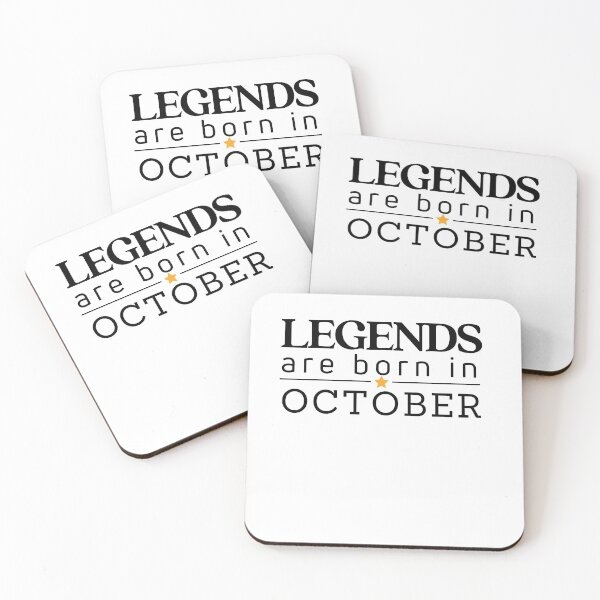 Artikelvorschau, Oktober Geburtstagsgeschenk, Legenden werden im Oktober geboren entworfen und verkauft von danaJG.