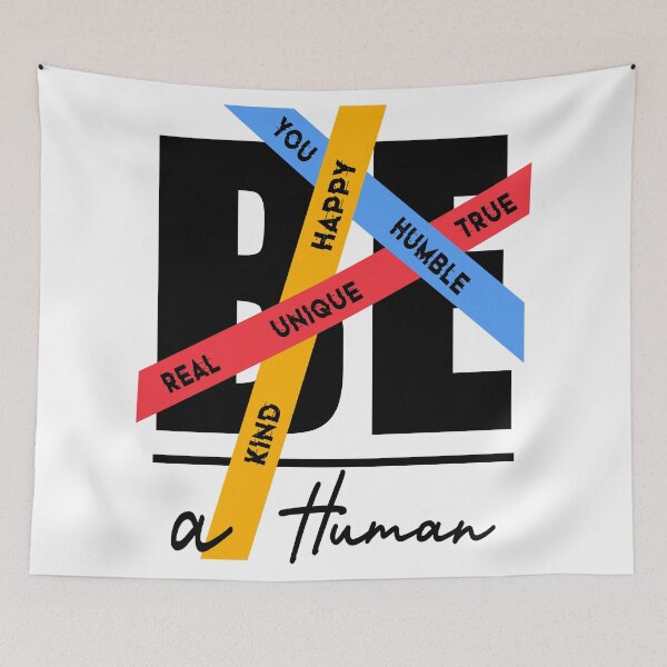 Item preview, Be A Human Sarcastic Quote designed and sold by TheImperfecto.