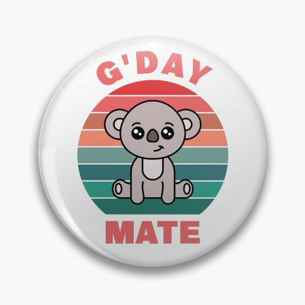 Item preview, G'day Mate Cute Koala Says Hi designed and sold by TashaVector.