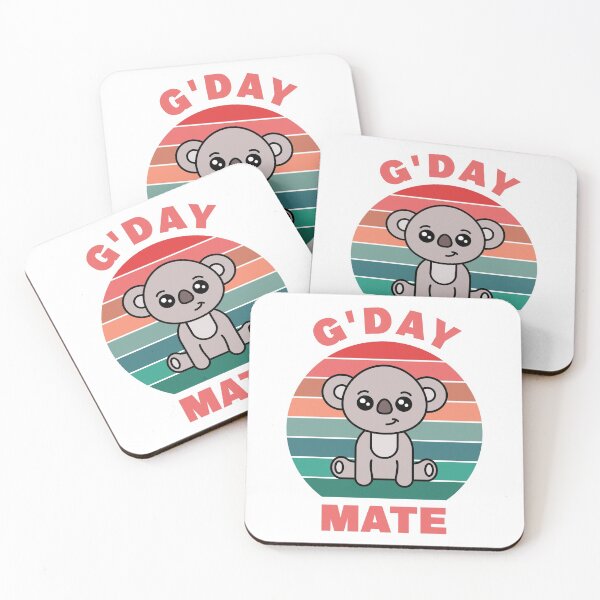 Item preview, G'day Mate Cute Koala Says Hi designed and sold by TashaVector.