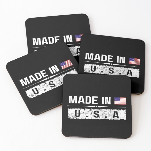 Item preview, Made In USA with Logo of American Flag designed and sold by MyPrintCharming.