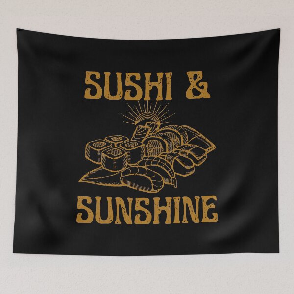 Item preview, Sushi and Sunshine Vintage designed and sold by ModkMerch.