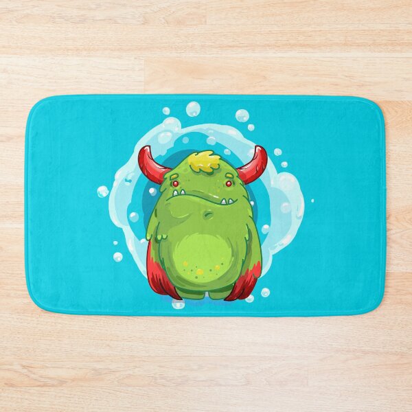 Item preview, Cute Burly Friendly Monster designed and sold by PosterpartyCo.