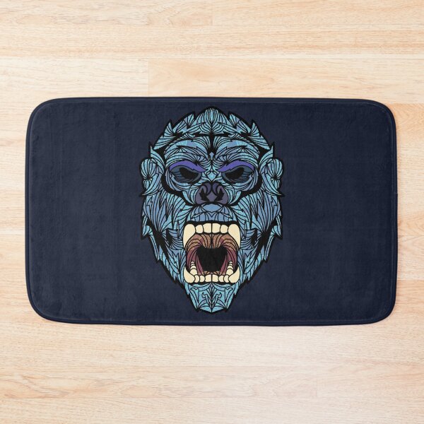 Item preview, Blue Warrior Gorilla Head designed and sold by Chubuter.