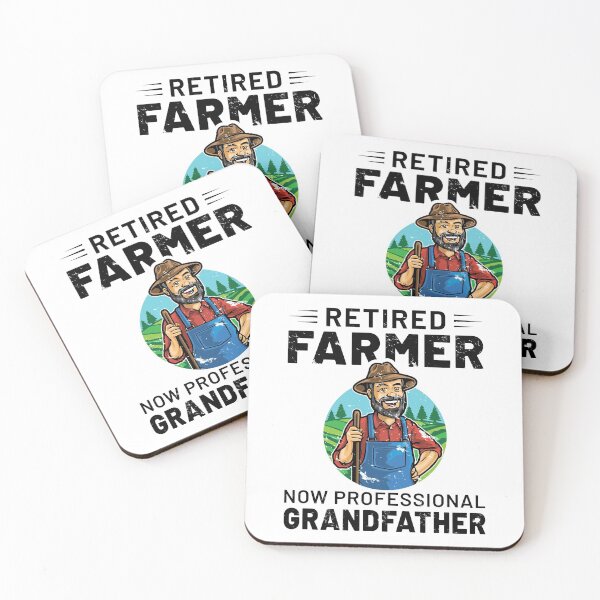 Item preview, Retired Farmer Now Professional Grandfather designed and sold by mdnrsakib.