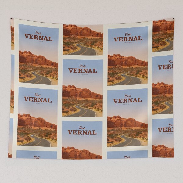 Item preview, Visit Vernal designed and sold by Mercury Club.