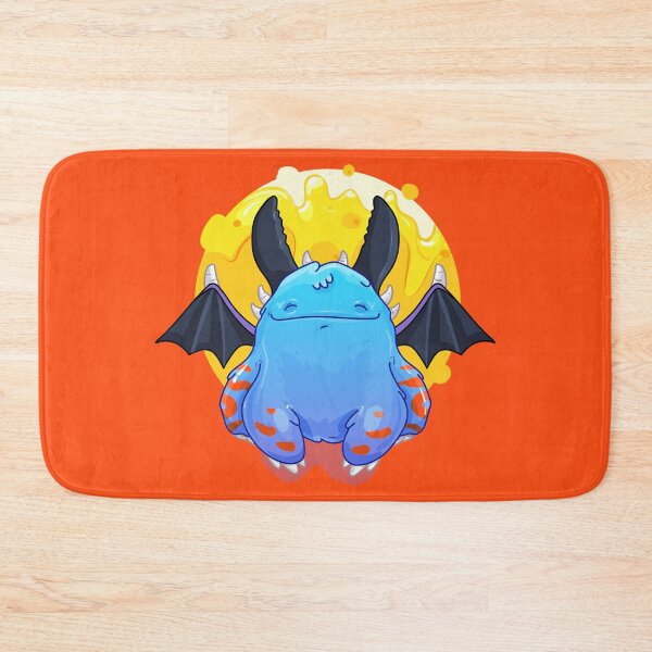 Item preview, Cute Burly Friendly Happy Flying Monster designed and sold by PosterpartyCo.