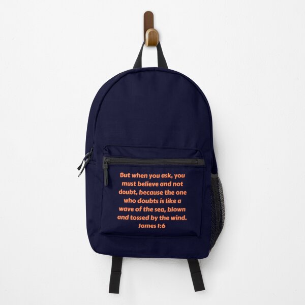 Item preview, Bible Verse James 1:6 designed and sold by Prayingwarrior.