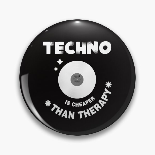 Item preview, Techno is Cheaper Than Therapy designed and sold by DFerraz.