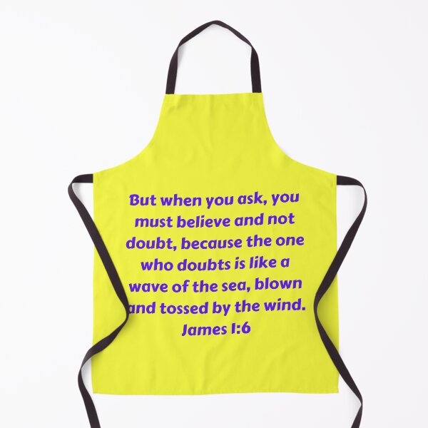 Item preview, Bible Verse James 1:6 designed and sold by Prayingwarrior.