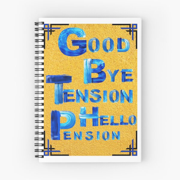 Item preview, Goodbye tension hello pension designed and sold by Preetydesign.