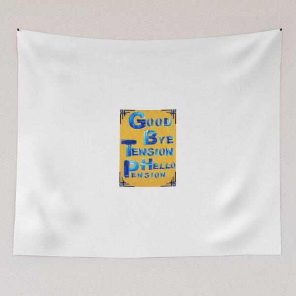Item preview, Goodbye tension hello pension designed and sold by Preetydesign.