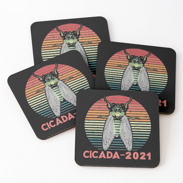 Item preview, Vintage Cicada 2021 Great Eastern Brood X cicadas summer funny gift for kids men women designed and sold by alenaz.
