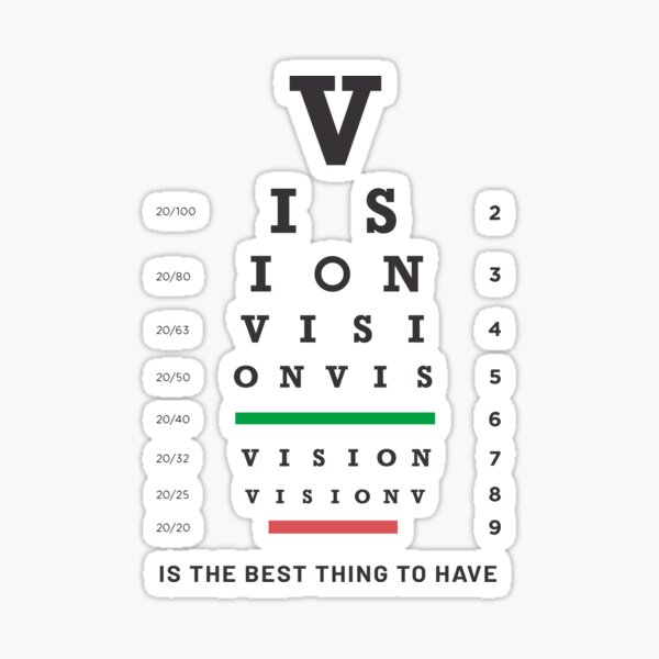 Item preview, VISION EYE CHART designed and sold by Kdorsey2.