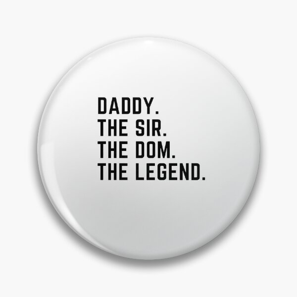 Item preview, Mens Daddy The Sir The Dom The Legend Tshirt for Men Dominants designed and sold by HammonArt.