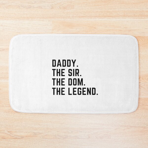 Item preview, Mens Daddy The Sir The Dom The Legend Tshirt for Men Dominants designed and sold by HammonArt.