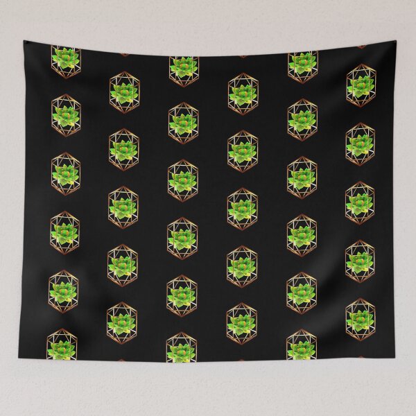 Item preview, Geometric green lotus  designed and sold by Geraldine-N.