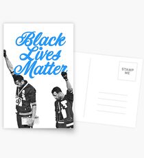 Black Lives Matter - 1968 Olympische Spiele Postkarten
