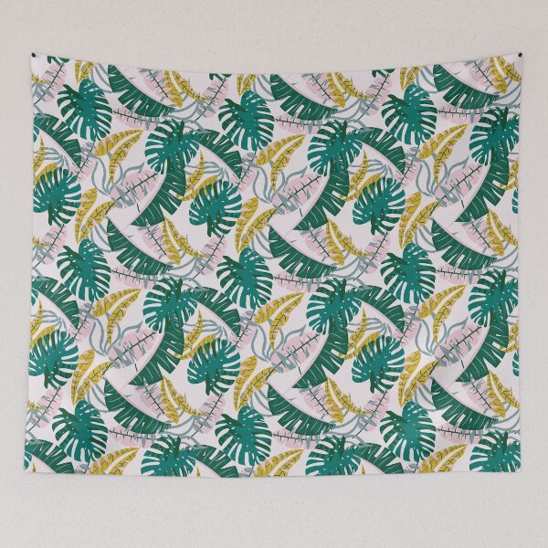 Item preview, Tropical Hawaiian Paradise With Abstract Colors Of Tropical Plants designed and sold by ArthurYosh.