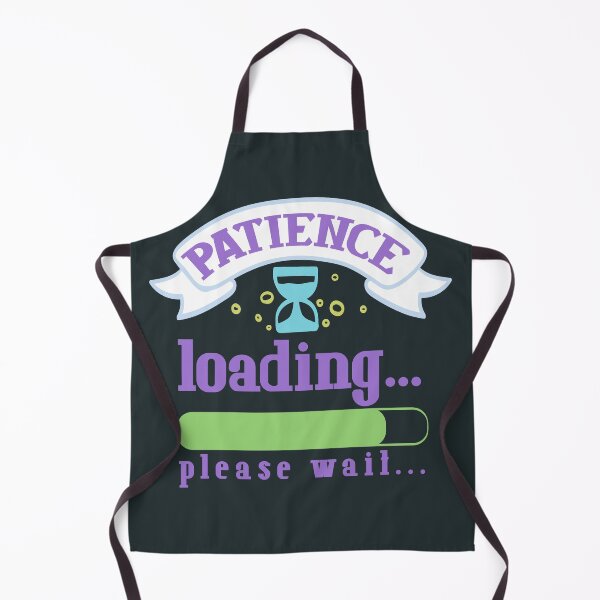 Item preview, Patience Loading, Please Wait - Purple, Green designed and sold by Chubuter.