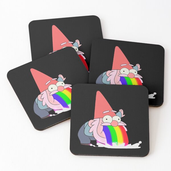 Item preview, Gnome puking rainbows  designed and sold by AzirSpiter.
