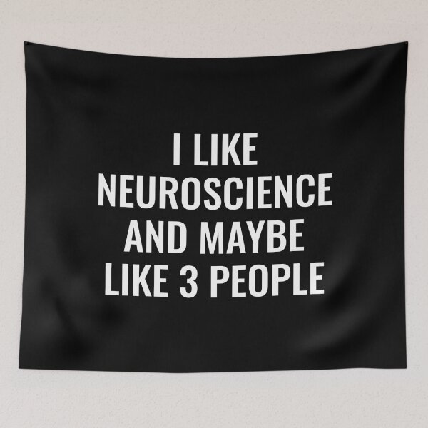 Item preview, I Like Neuroscience and Maybe 3 People designed and sold by manishfzr1995.