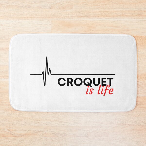 Item preview, Croquet is life designed and sold by TheGreenGoat.