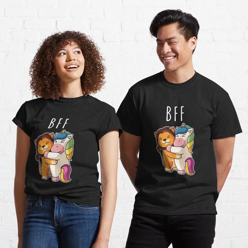 Cute Matching Best-friend BFF Shirt' Sticker