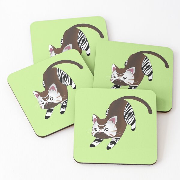 Item preview, Okapi Cat | O Copy Cat | CopyCat Pun designed and sold by juliuhhh.
