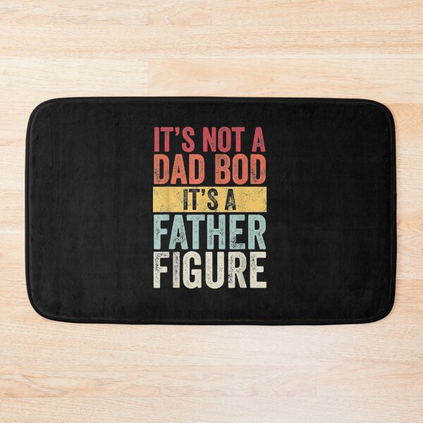 Item preview, Mens It's Not A Dad Bod It's A Father Figure, Funny Retro Vintage T-Shirt designed and sold by Lukifo-Accel.