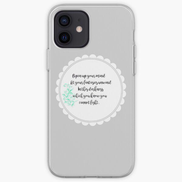 "Open up your mind" Design iPhone Soft Case