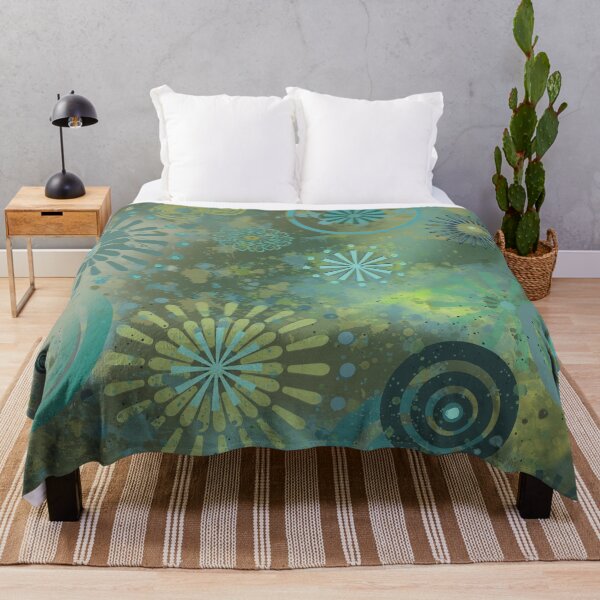 Item preview, mandala desigual green designed and sold by carole legeron.