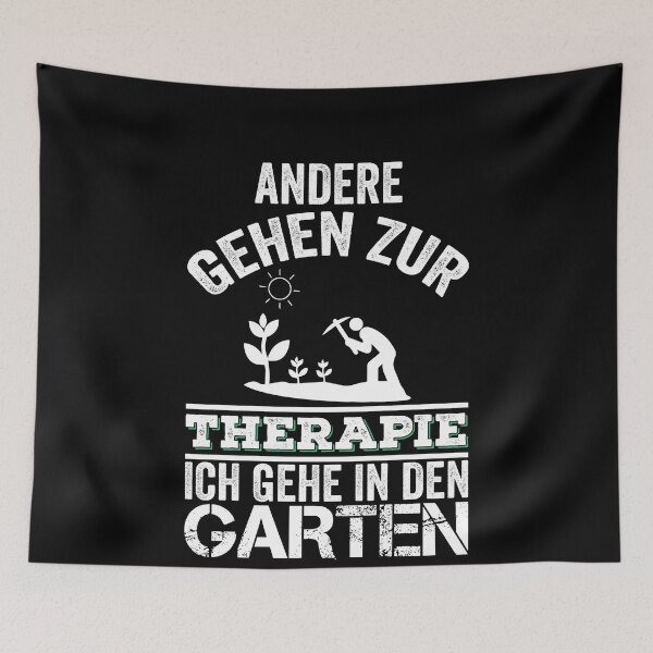 Item preview, ANDERE GEHEN ZUR THERAPIE ICH GEHE IN DEN GARTEN designed and sold by Spirit-Designs.