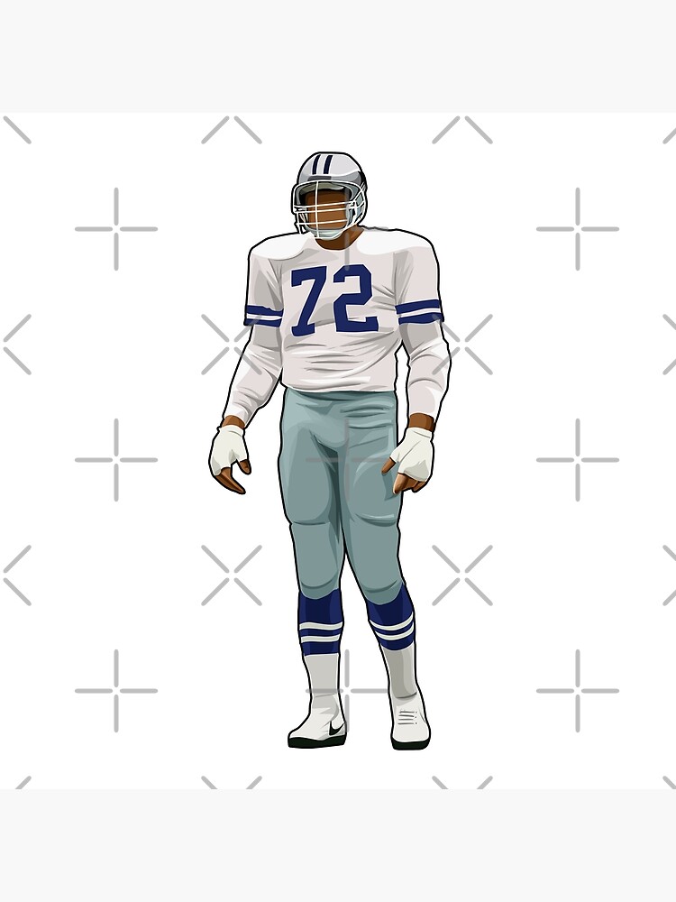 Ed Too Tall Jones Poster for Sale by HeavenBeat