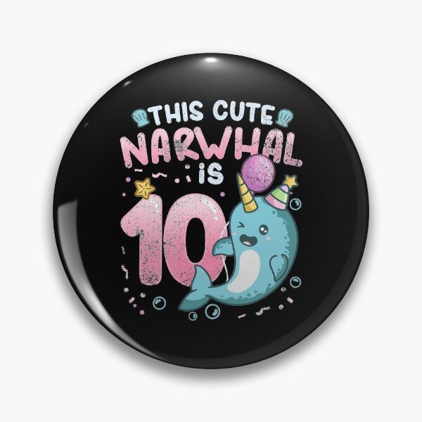 Item preview, 6th Birthday Narwhal designed and sold by CreativeGiftShp.