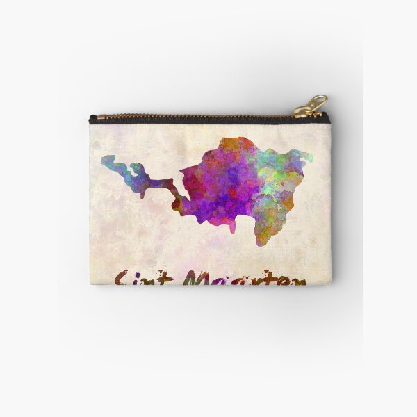Item preview, Sint Maarten map in watercolor designed and sold by paulrommer.