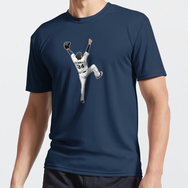 Felix Hernandez #34 King Felix Active T-Shirt for Sale by HeavenBeat