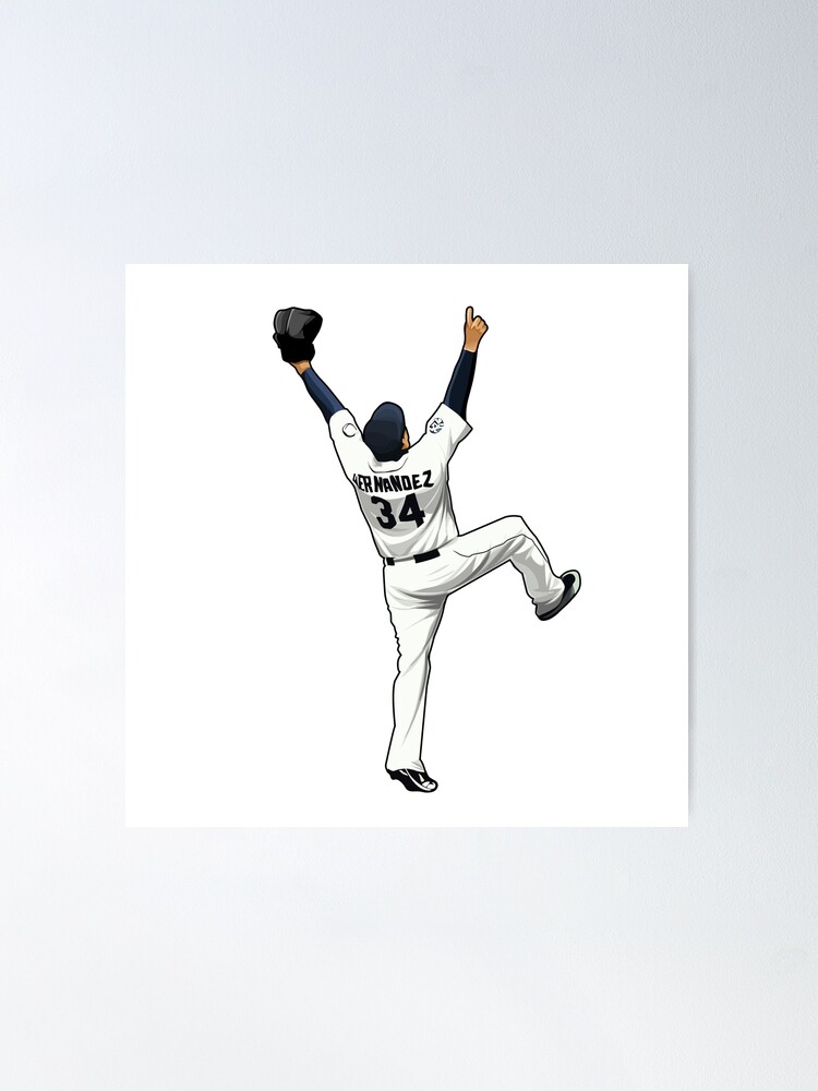  Felix Hernandez Poster 18 X 24 - Felix Hernandez