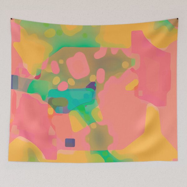 Item preview, Viral funk restricted area - abstract landscape designed and sold by Xdelacra.