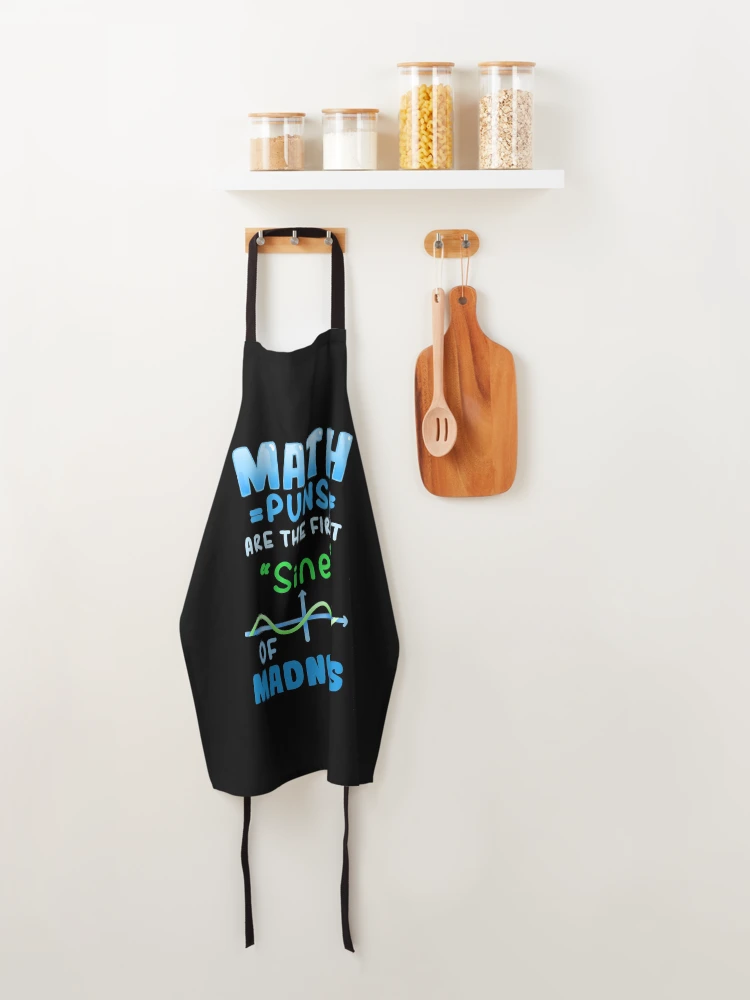 Thumbnail 4 of 6, Apron, Math Math Puns Math Teacher designed and sold by CreativeGiftShp.