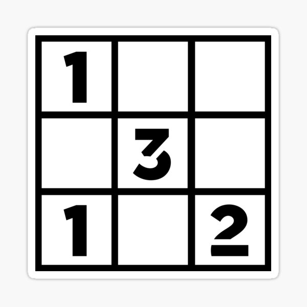 Artikel-Vorschau von Sudoku 1312 ACAB , designt und verkauft von Aline22.