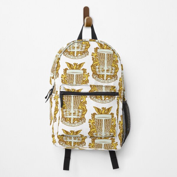 Item preview, Best Dad By Par Disc Golf Basket Chains Vintage Coat Of Arms designed and sold by GrandeDuc.