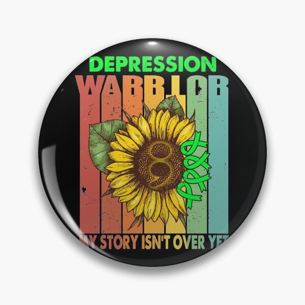 Item preview, Depression Warrior My Story Isn't Over Yet designed and sold by RidnerStore.