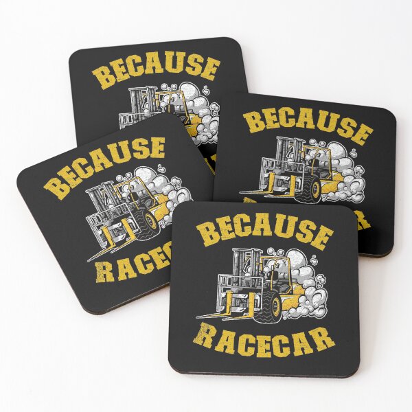 Item preview, Because Racecar Funny Forklift Operator Driver Gift designed and sold by Stronzi.