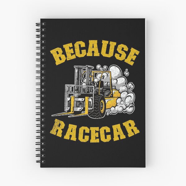 Item preview, Because Racecar Funny Forklift Operator Driver Gift designed and sold by Stronzi.