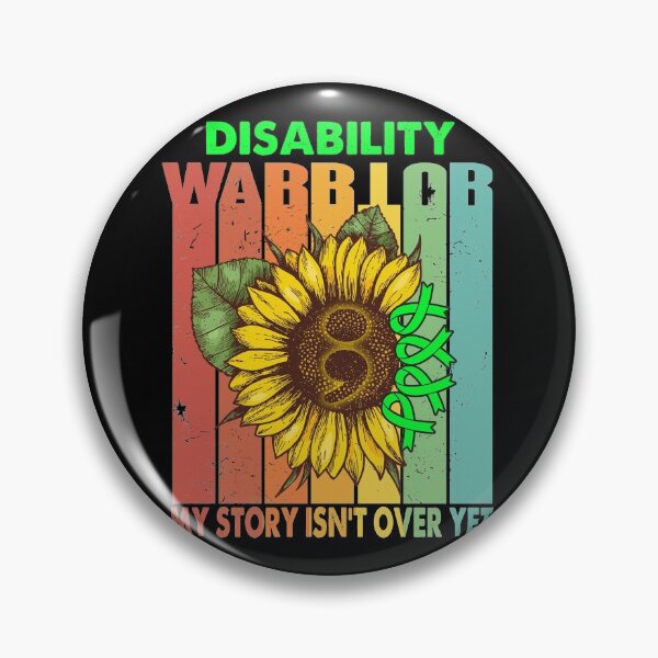 Item preview, Disability Warrior My Story Isn't Over Yet designed and sold by RidnerStore.