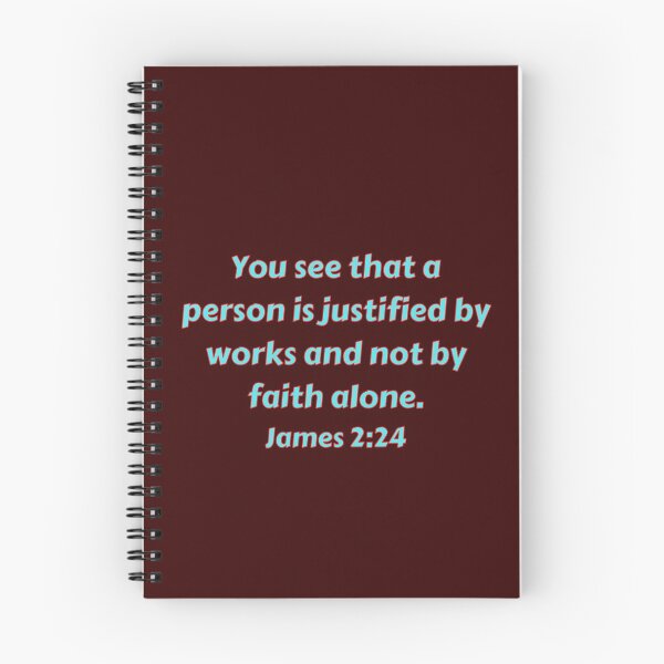 Item preview, Bible Verse James 2:24 designed and sold by Prayingwarrior.