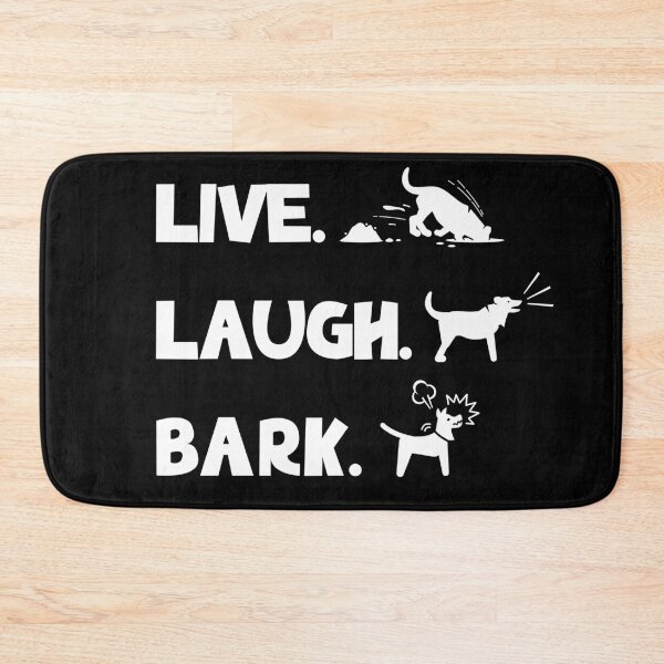 Item preview, Live. Laugh. Bark. Funny Doggy Tee For Dog Lovers designed and sold by AmazingViews.