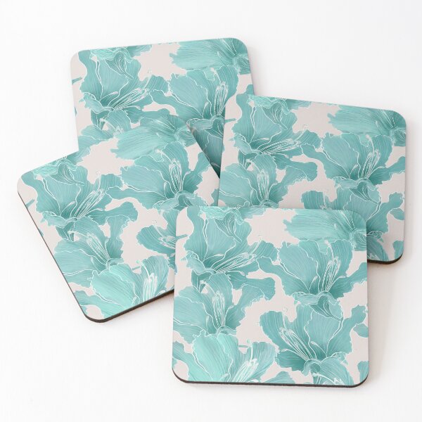 Item preview, Delicate seamless pattern with beautiful scenic rhododendron flowers, with beautiful curly petals. designed and sold by ANAKOTO.
