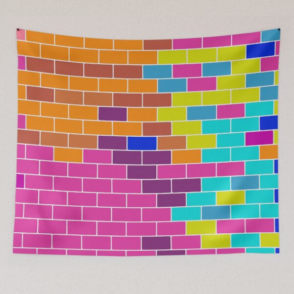 Item preview, Multicolour wall brick art designed and sold by Tanuja  Sharma.
